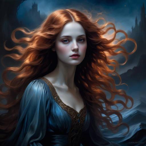 Ethereal Minstrel in Twilight Blues Ethereal Minstrel in Twilight Blues