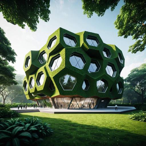 Futuristic Eco-Friendly Research Laboratory Design
