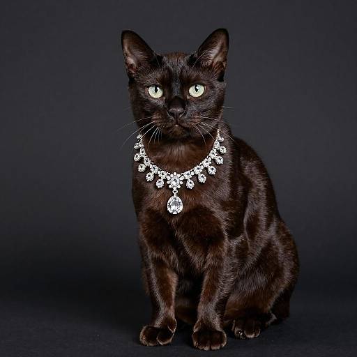 Elegant American Shorthair Cat Portrait