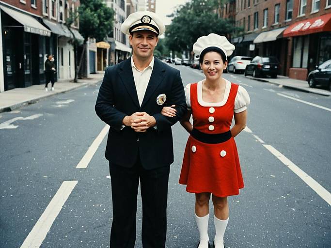 Popeye and Olive Oyl Face Swap Duo