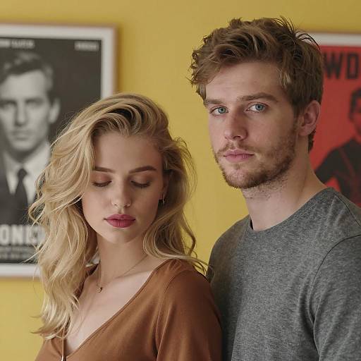 Intimate Portrait of a Young Couple