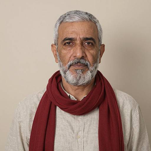 Elegant Portrait of a Middle-Eastern Man