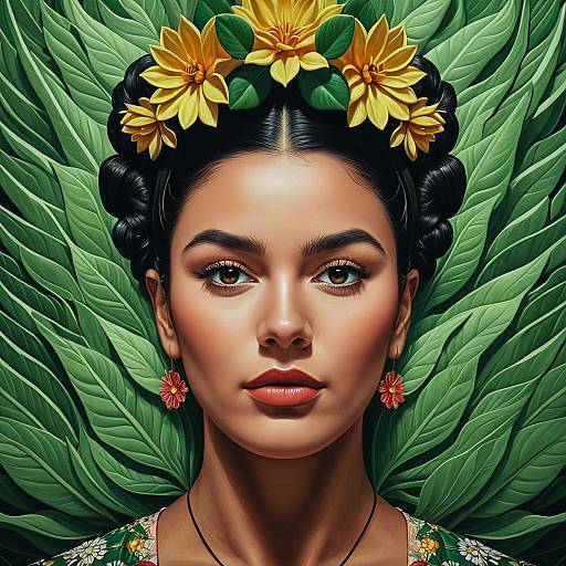 Elegant Portraits and Organic Artistry