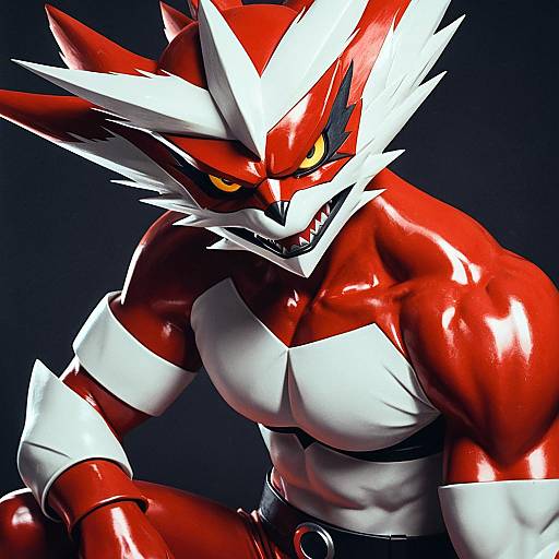 Blaziken Pokémon Humanization Figure