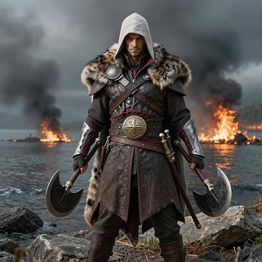 Battle-Hardened Jarl Assassin Cosplay