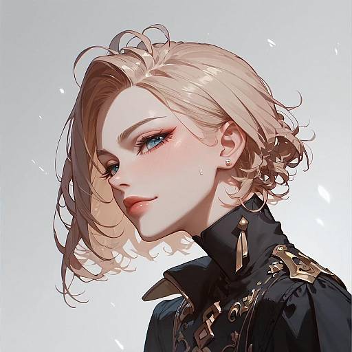 Stylish Chie Sayama Anime Screencap