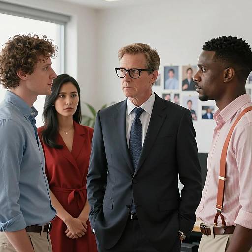 Diverse Team in Office Setting