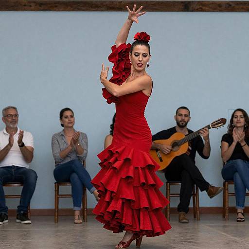 Intense Flamenco Dance Performance Capture