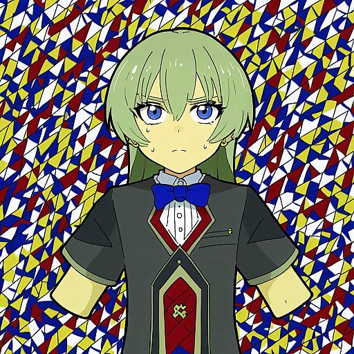 Illustration of Mutou yuugi, yu-gi-oh! in the style of Nyaru (nyaru 4126)