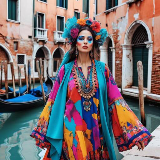 Vibrant Moments at Venice Carnival