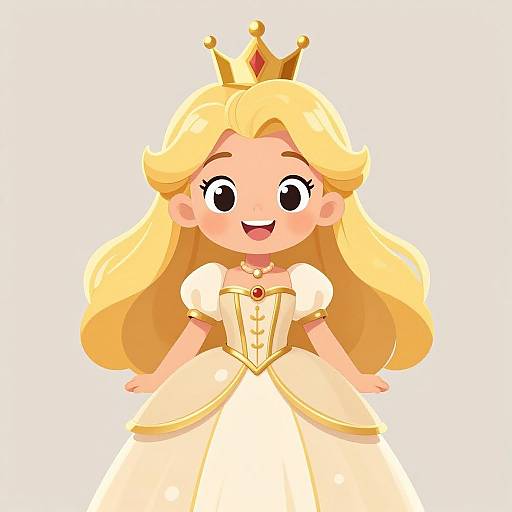 Whimsical Dofus-Style Little Princess