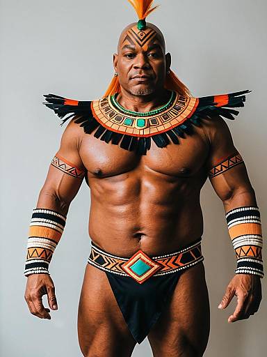 Man Wearing Realistic Zuma Cosplay Costume