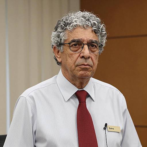 Middle-Aged Man in Professional Setting