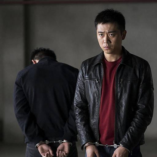 Intense Portraits in an Industrial Scene