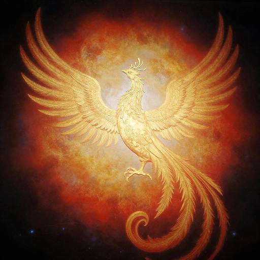 Celestial Phoenix Sculpture by Maya Lin