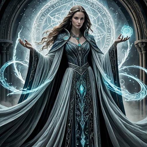 Ethereal Sorceress in Fantasy Pastels Ethereal Sorceress in Fantasy Pastels
