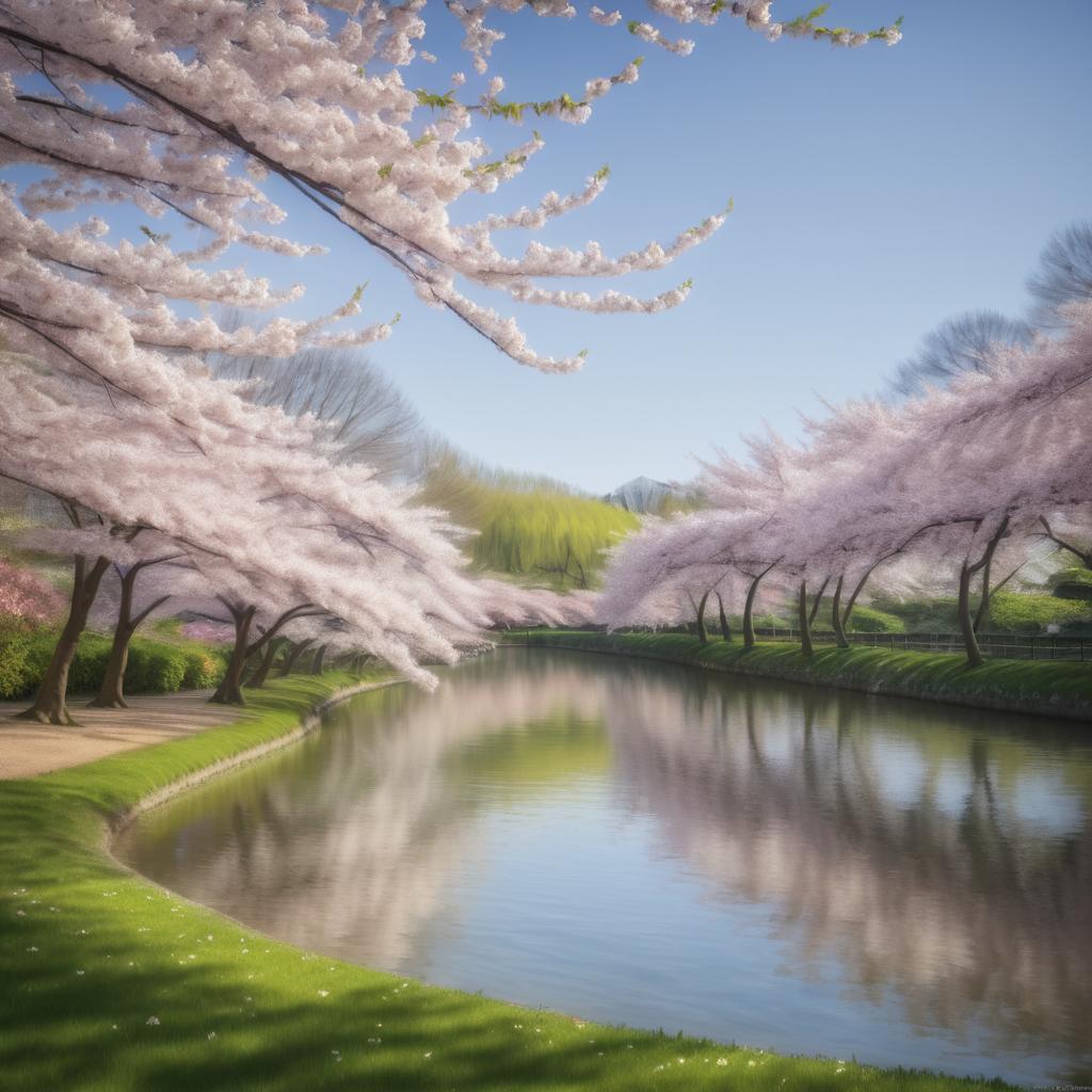 Monet-Inspired Cherry Blossom Photography