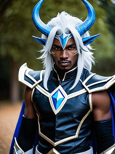 Lifestyle costume photo of Arjuna alter (fate). Cosplay clothes