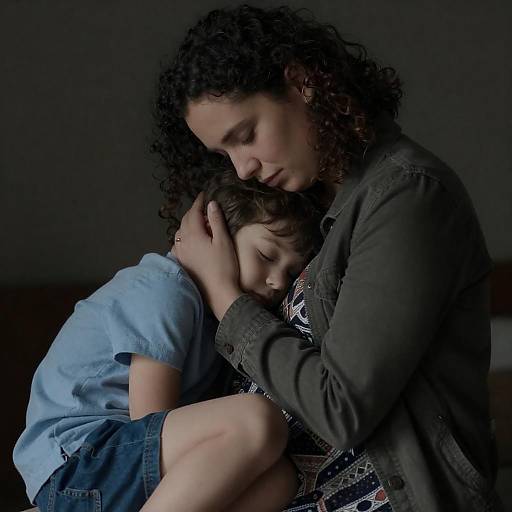 Tender Embrace: A Heartwarming Moment