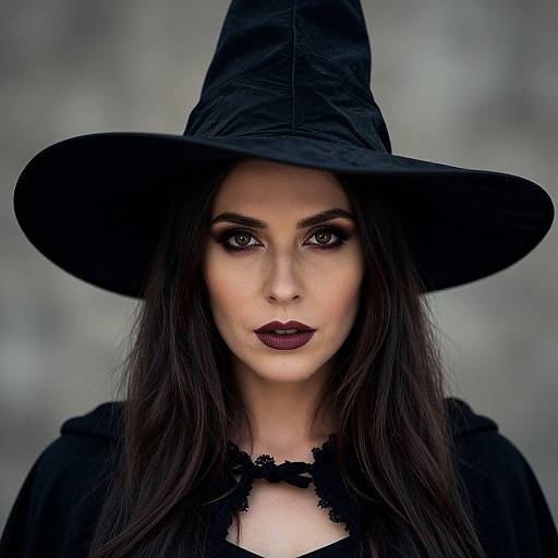 Close-Up Witch Goddess Portrait