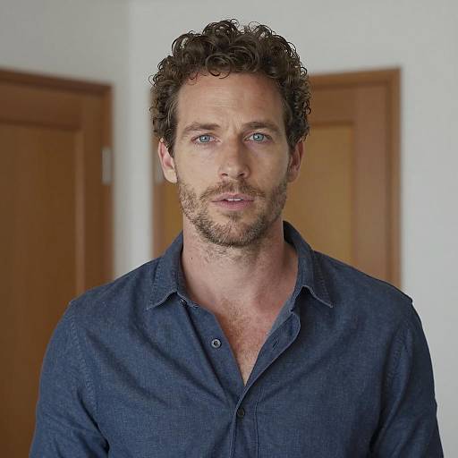 Casual Indoor Portrait of a Man