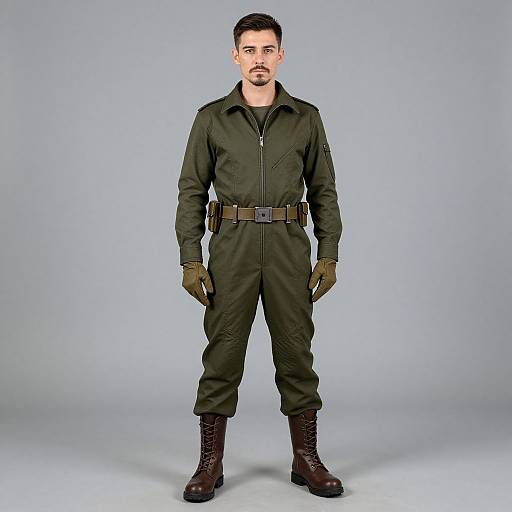 Sci-Fi Flight Suit Male Portrait
