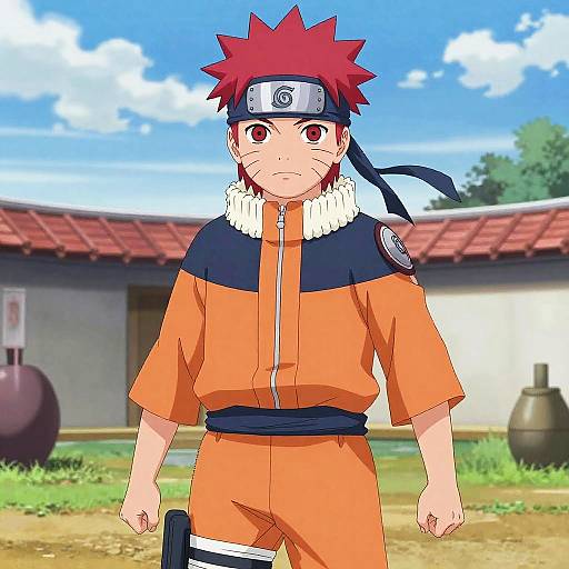 Fiery Shinobi Apprentice at Sunrise Dojo