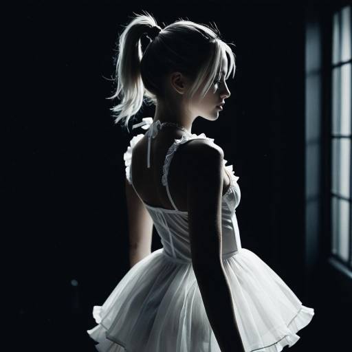 Ballet Dancer in White Tutu