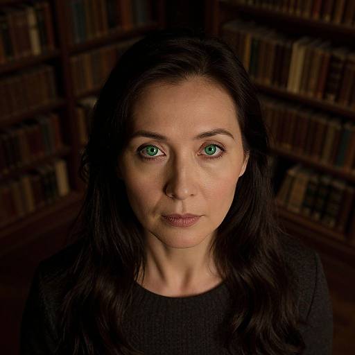 Ultrarealistic Portrait of Central Asian Woman