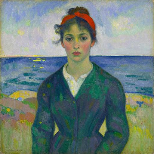 Gauguin-Inspired Coastal Beauty