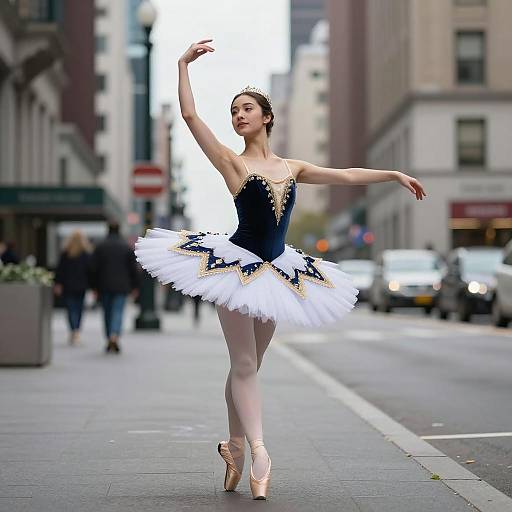 Ballet Dancer in Urban Delight