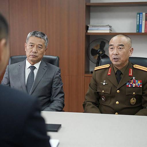 Business Meeting with Distinguished Guests