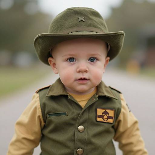 Realistic Infant Woody Soldier Costume