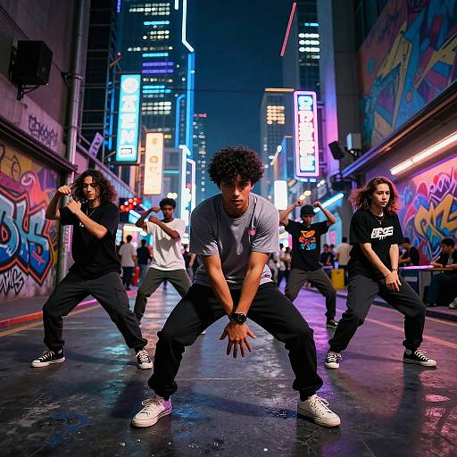 Skibidi Dance in Vibrant Urban Street