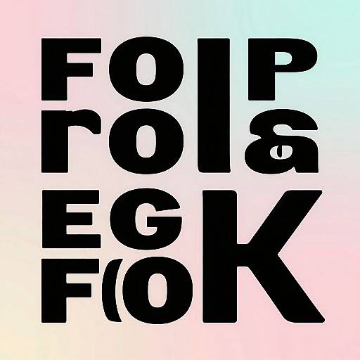 Minimalistic AI Cover Art Design