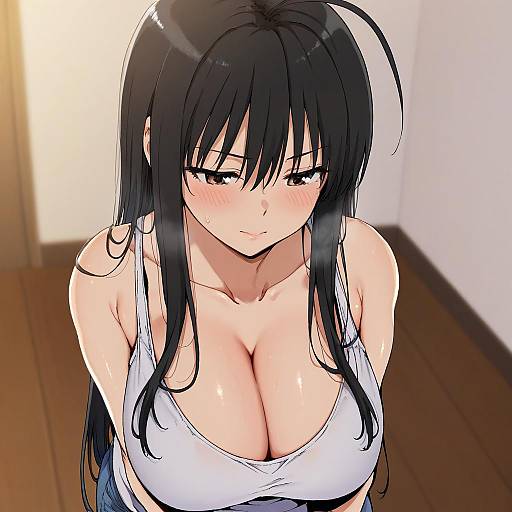 Illustration of Ohno kanako, genshiken in the style of Alp