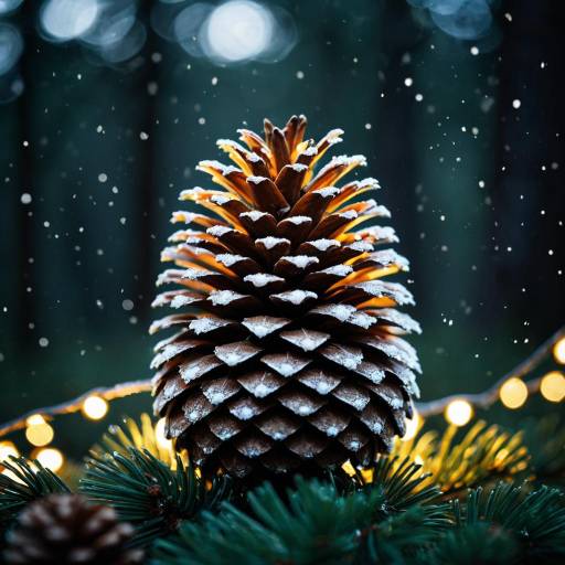 Enchanting Macro Photography of a Pinecone Enchanting Macro Photography of a Pinecone