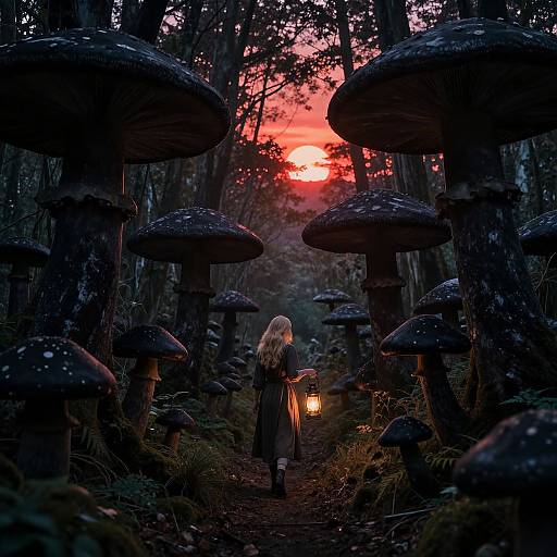 Enchanted Mushroom Forest Adventure