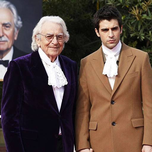 Captivating Outdoor Portrait of Two Men