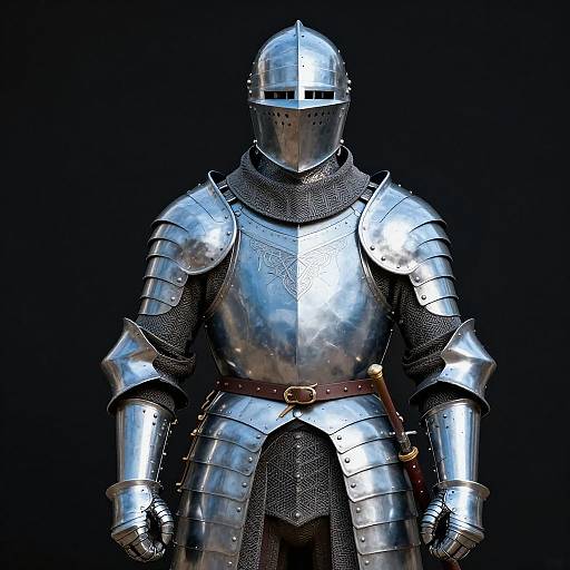 Hyper-Realistic Medieval Warrior Armor