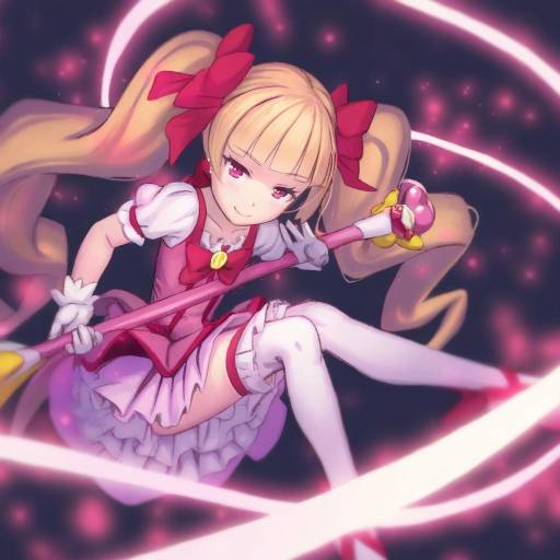 Illustration of Aisaki emiru, precure in the style of Yuuji (and)