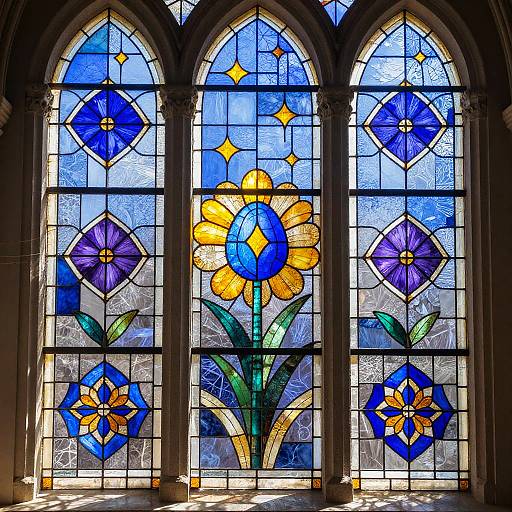 Easter Stained Glass Patterns