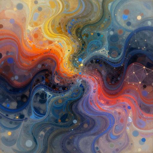 Abstract Futuristic Digital Art