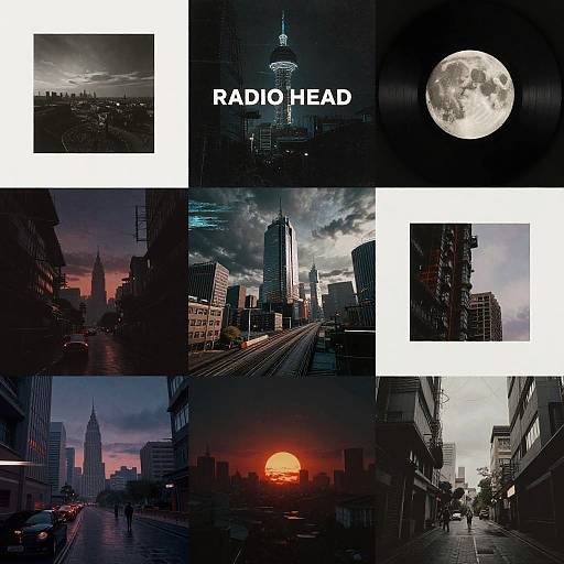 Dystopian Radiohead-Inspired Cityscape