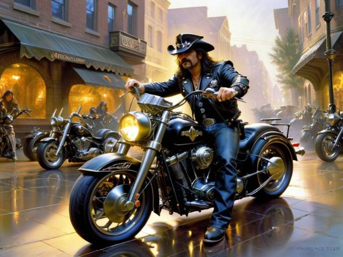 Motorhead Album Cover Inspired Art