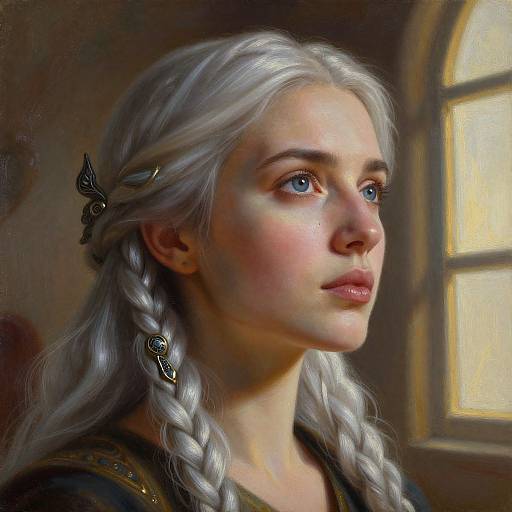 Mystical Middle Eastern Viking Portrait