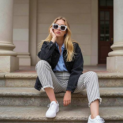 Casual Urban Fashion Portrait