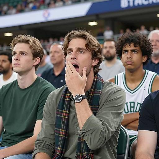 Dynamic Scene in a Crowded Stadium