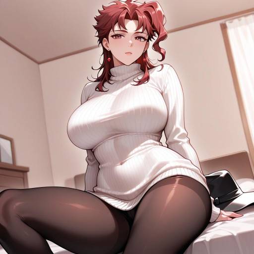 Genderswap Kakyoin in Cozy Attire