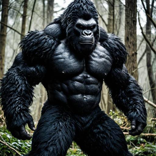 Muscular King Kong Cosplay Costume